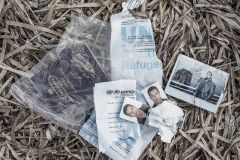 This passport and documents of refugee status are been voluntarily abandoned in a beach at northern coast of Lesvos Island. European authorities give priority for asylum to Syrian refugees, so many Afghan refugees abandon their ID cards believing that in this way they will have more options to be welcomed.
